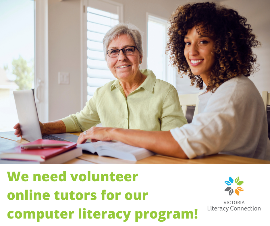 VLC is Seeking Computer Literacy Volunteers!